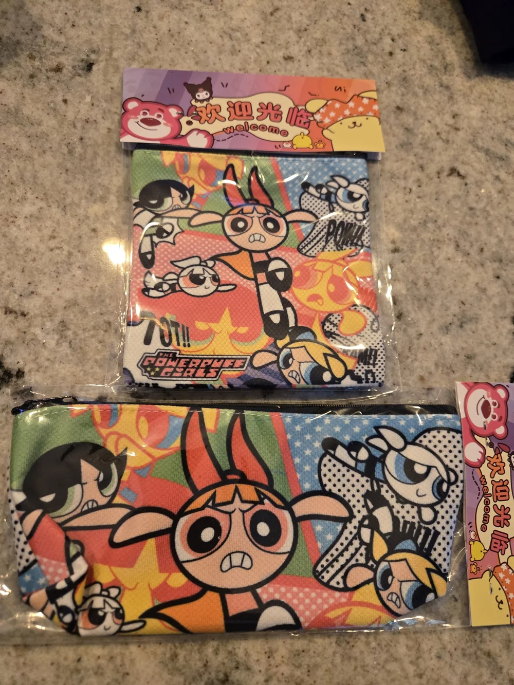 Powerpuff Pencil Case Set